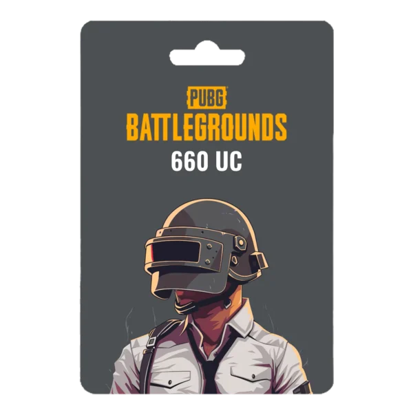 Pubg  - (600+Free 60 UC)